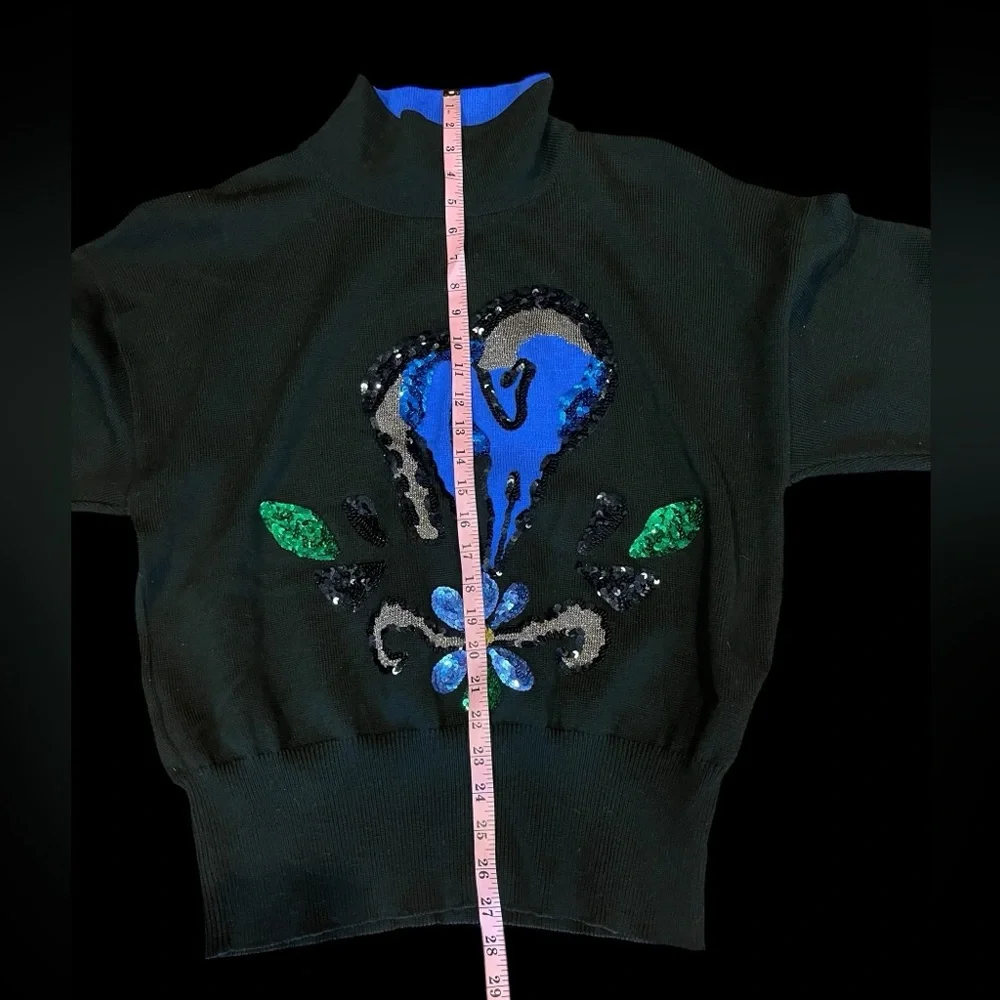 Vintage Escada by Margaretha Ley sequin sweater - Picture 14 of 15
